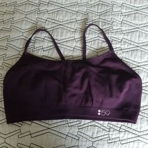 SPLITS59 Purple Yoga Sports Bra XS/S